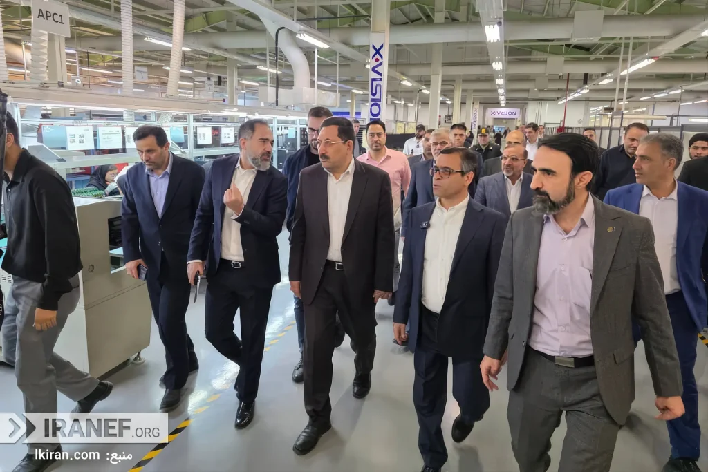 بازدید وزیر صمت از خطوط تولید مادیران